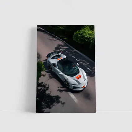 Ferrari SF90 Stradale White Orange Road