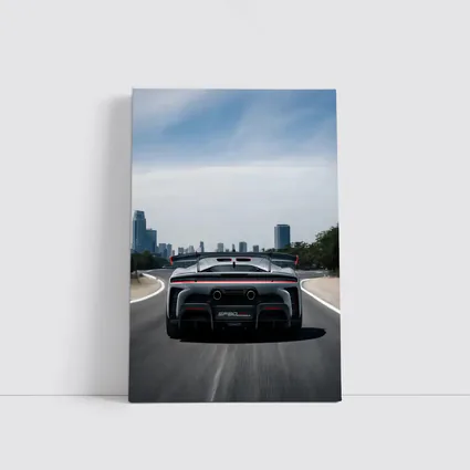 Ferrari SF90 Stradale Rear Road City