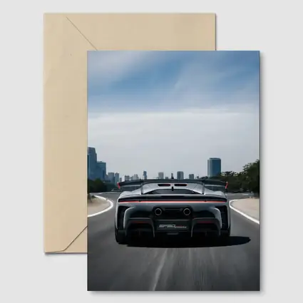 Ferrari SF90 Stradale Rear Road City