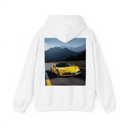 Ferrari SF90 Stradale Yellow Mountain Road