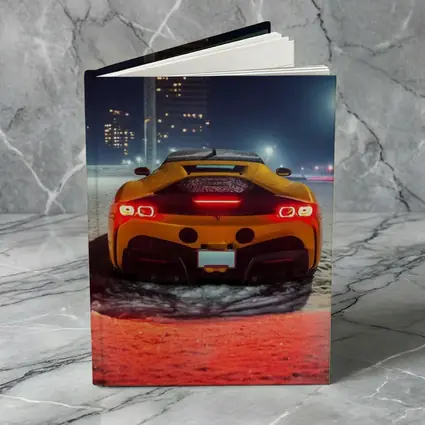 Ferrari SF90 Stradale Snow Night City