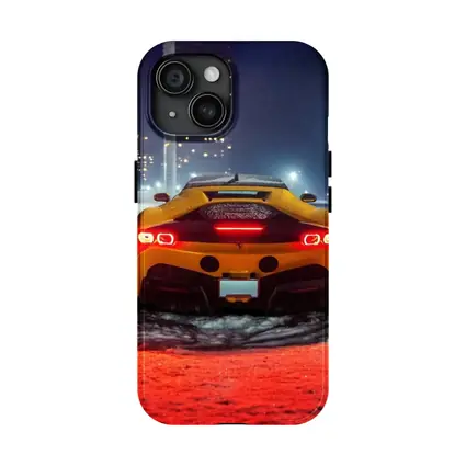 Ferrari SF90 Stradale Snow Night City