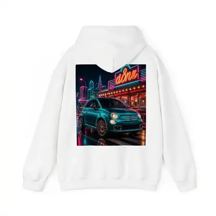 Fiat 500 Neon Diner Night City