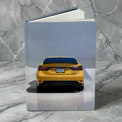 Lexus GS F Flare Yellow Rear Studio