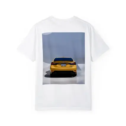 Lexus GS F Flare Yellow Rear Studio