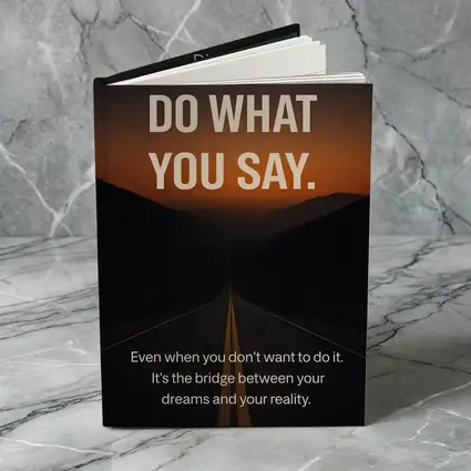 Discipline Do What You Say Motivational Quote