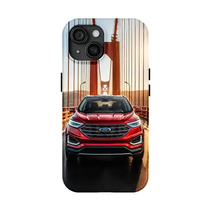 Ford Edge SUV on Golden Gate Bridge