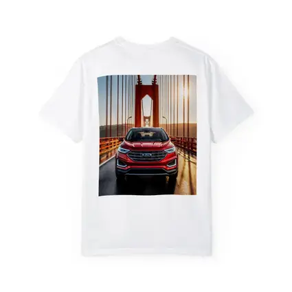 Ford Edge SUV on Golden Gate Bridge