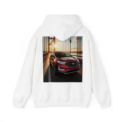 Ford Edge SUV Crossing Sunset Bridge