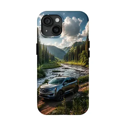 Ford Edge SUV Mountain Valley Forest Drive