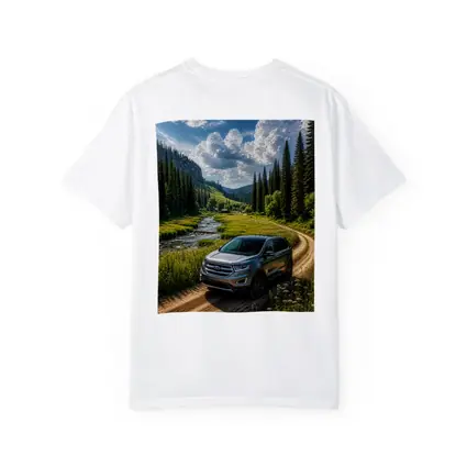 Ford Edge SUV Mountain Valley Dirt Road