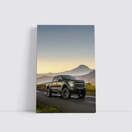 Hennessey Ford F-Series Truck Mountain Sunset Road