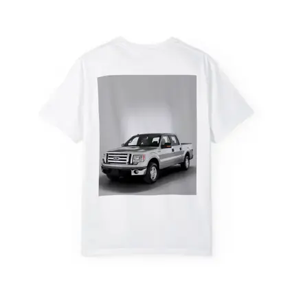 Ford F-Series Truck on Gray Background