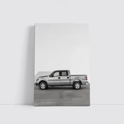Ford F150 Truck Clean White Studio Background