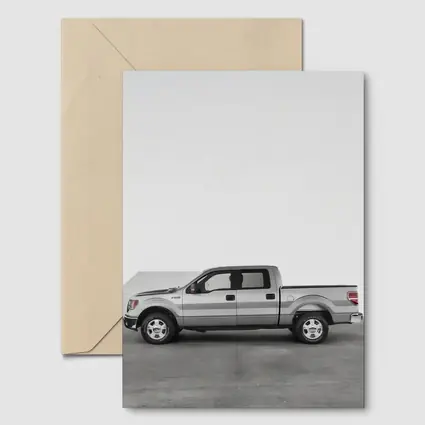 Ford F150 Truck Clean White Studio Background