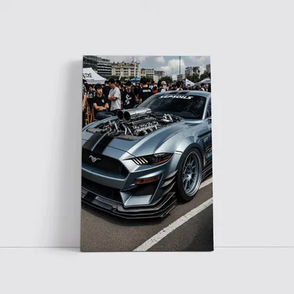 Ford Mustang GT Wide Body Car Show