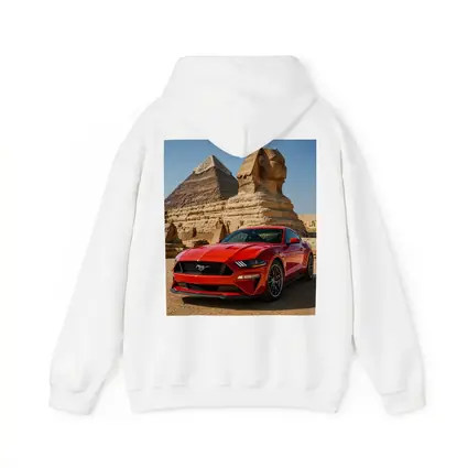 Ford Mustang GT Egypt Pyramids Sphinx