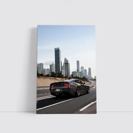 Ford Mustang Shelby GT500 City Skyline Drive