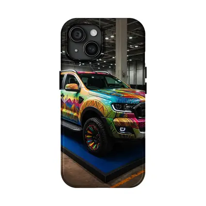 Ford Ranger Colorful Wrap Art Show