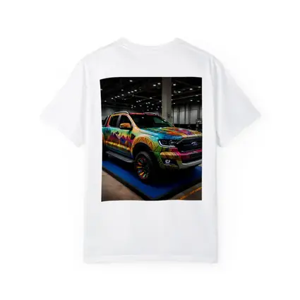 Ford Ranger Colorful Wrap Art Show