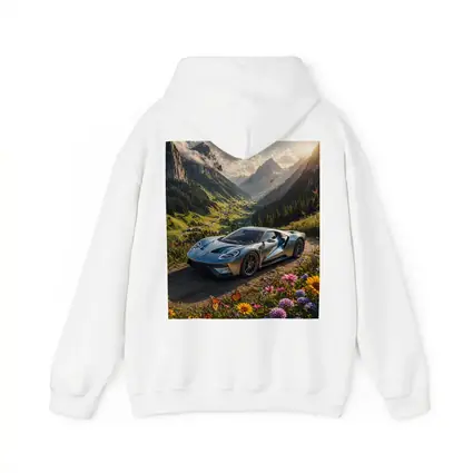 Ford GT Supercar Alpine Valley Wildflowers