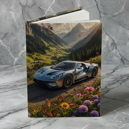 Ford GT Supercar Alpine Valley Wildflowers
