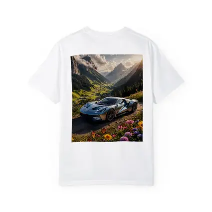 Ford GT Supercar Alpine Valley Wildflowers