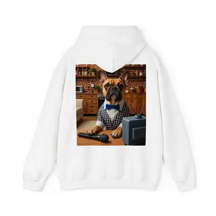 French Bulldog News Anchor Kitchen Studio