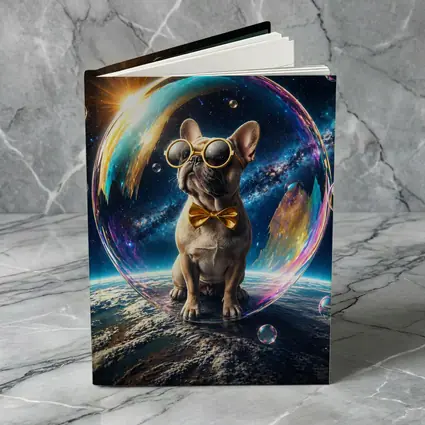 French Bulldog Space Galaxy Soap Bubble