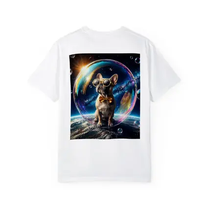 French Bulldog Space Galaxy Soap Bubble