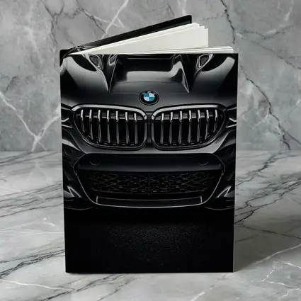 BMW X Dark Front View Close Up