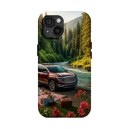 GMC Acadia Parked By Forest River