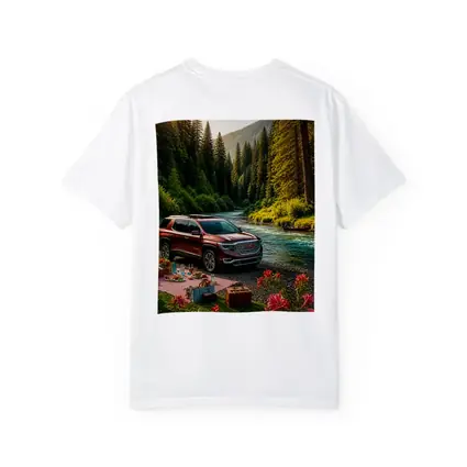 GMC Acadia Parked By Forest River
