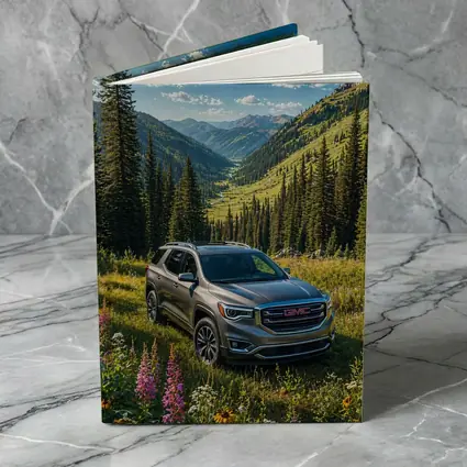 GMC Acadia Mountain Valley Green Landscape