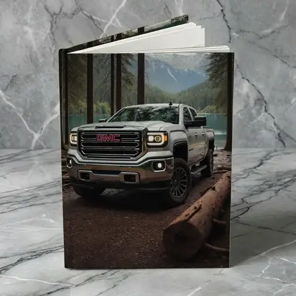 GMC Sierra Truck Forest Mountain Lake