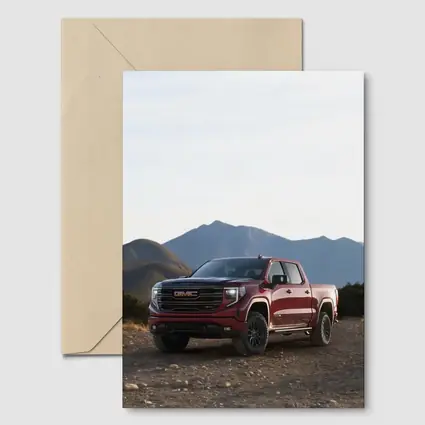 GMC Sierra Truck Rocky Mountain Desert