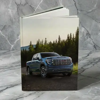 GMC Sierra Truck Forest Dirt Road
