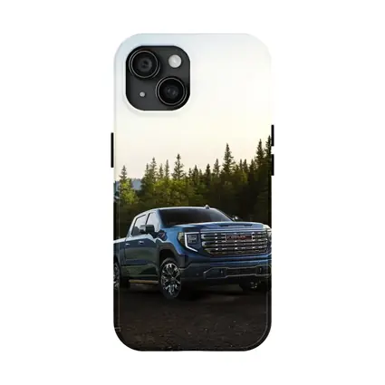 GMC Sierra Truck Forest Dirt Road