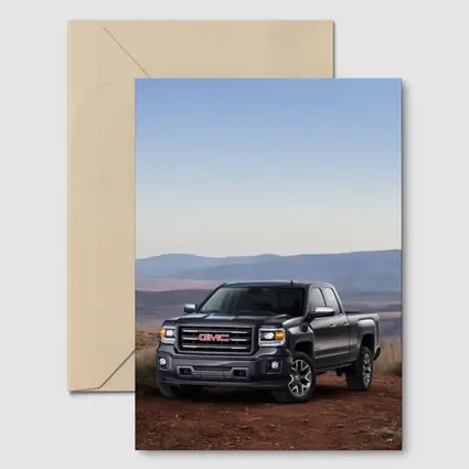 GMC Sierra Truck Rugged Desert Terrain
