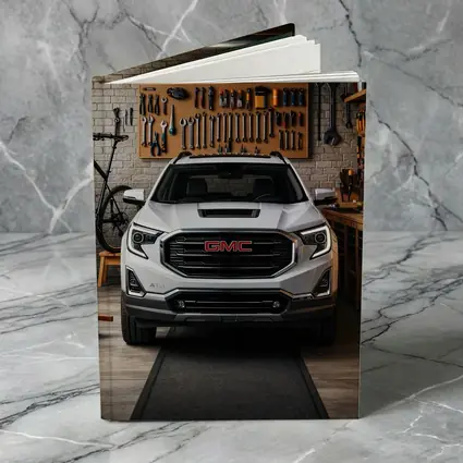 GMC Terrain AT4 White Garage Front View
