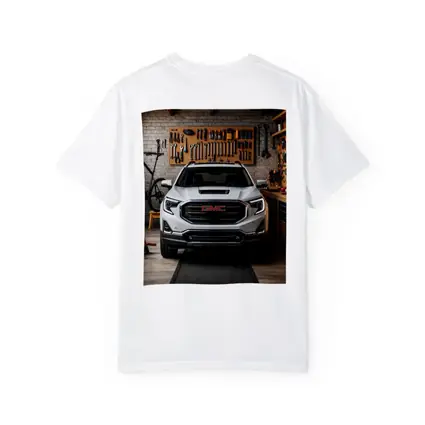 GMC Terrain AT4 White Garage Front View