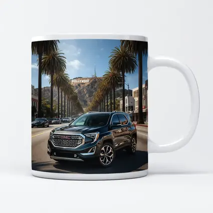 GMC Terrain Cruising Hollywood Boulevard Los Angeles
