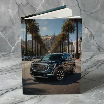 GMC Terrain Cruising Hollywood Boulevard Los Angeles