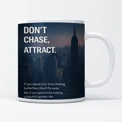 Don't Chase Attract Mindset New York City