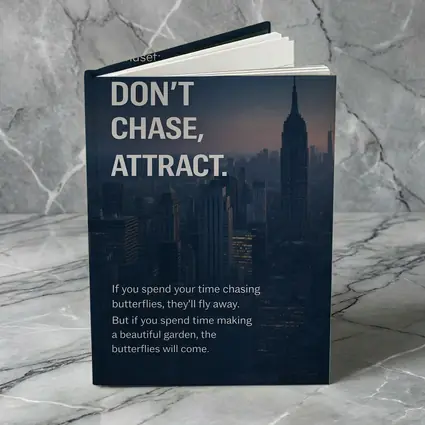Don't Chase Attract Mindset New York City