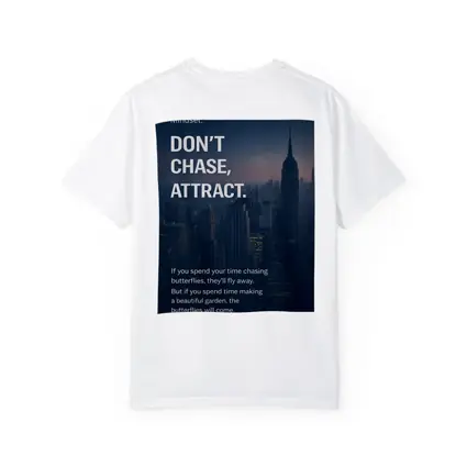 Don't Chase Attract Mindset New York City