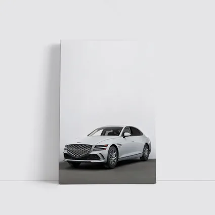 Genesis G80 Luxury Sedan White Studio
