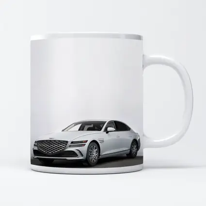 Genesis G80 Luxury Sedan White Studio