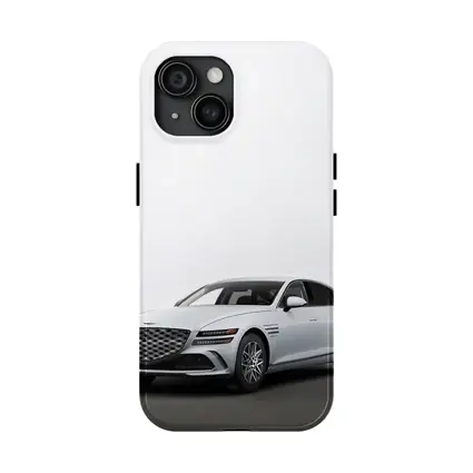 Genesis G80 Luxury Sedan White Studio