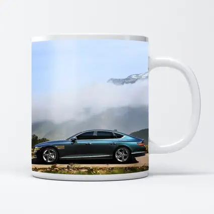 Genesis G80 Luxury Sedan Misty Mountain Road